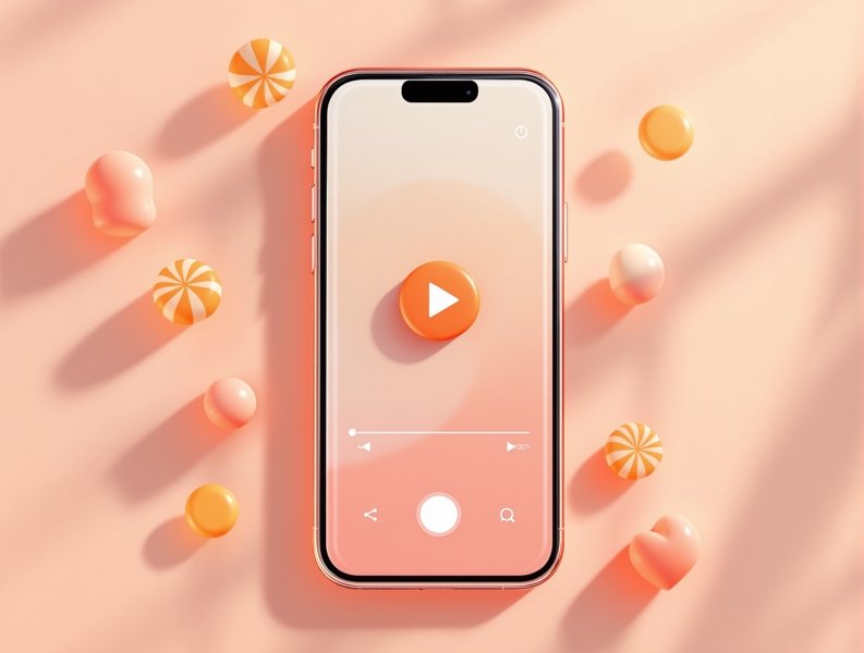 桃子视频 APP 界面预览